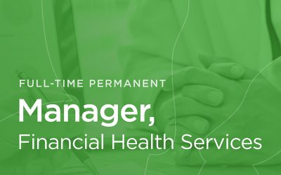 Manager – Financial Health Services